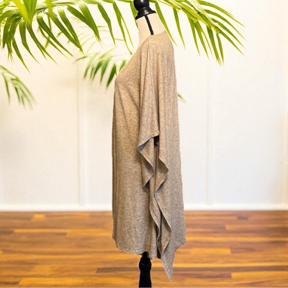 Eldridge Tan Lightweight Open Drape Kimono Cardigan XL – Made in USA - Picture 4 of 10
